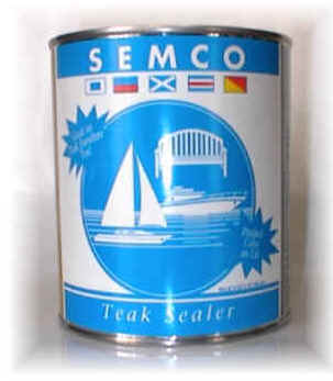 a typical paintcan container of teak sealer.