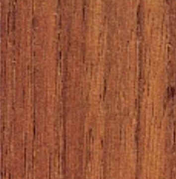 a close up of teak wood, showing the neutral brown of oiled wood
